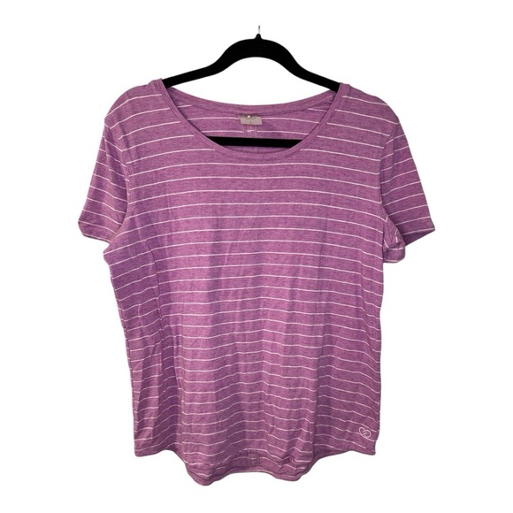 Calia by Carrie Underwood Striped Athletic Top - Picture 1 of 5